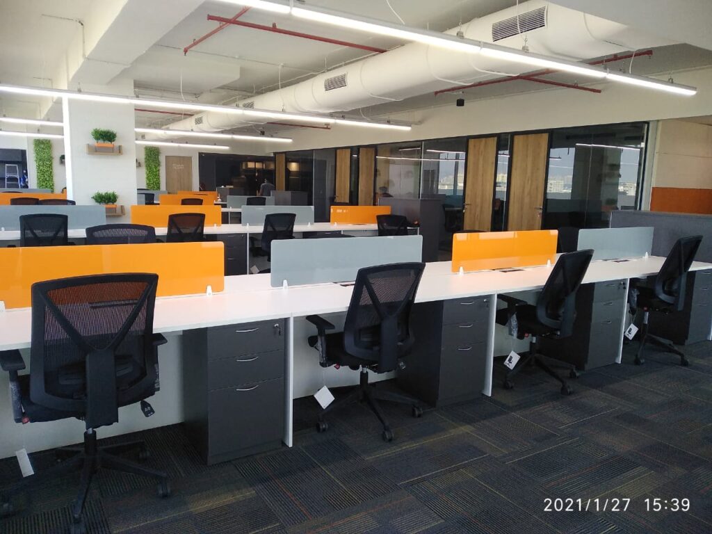 office furniture manufacturers - Stellar Furniture - Skechers Mumbai 1