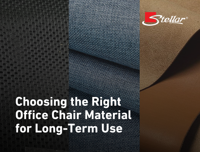 Choosing the Right Office Chair Material for Long-Term Use