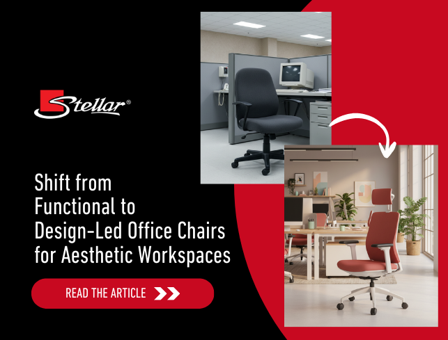 Shift from Functional to Modern Office Chairs for Aesthetic Workspaces