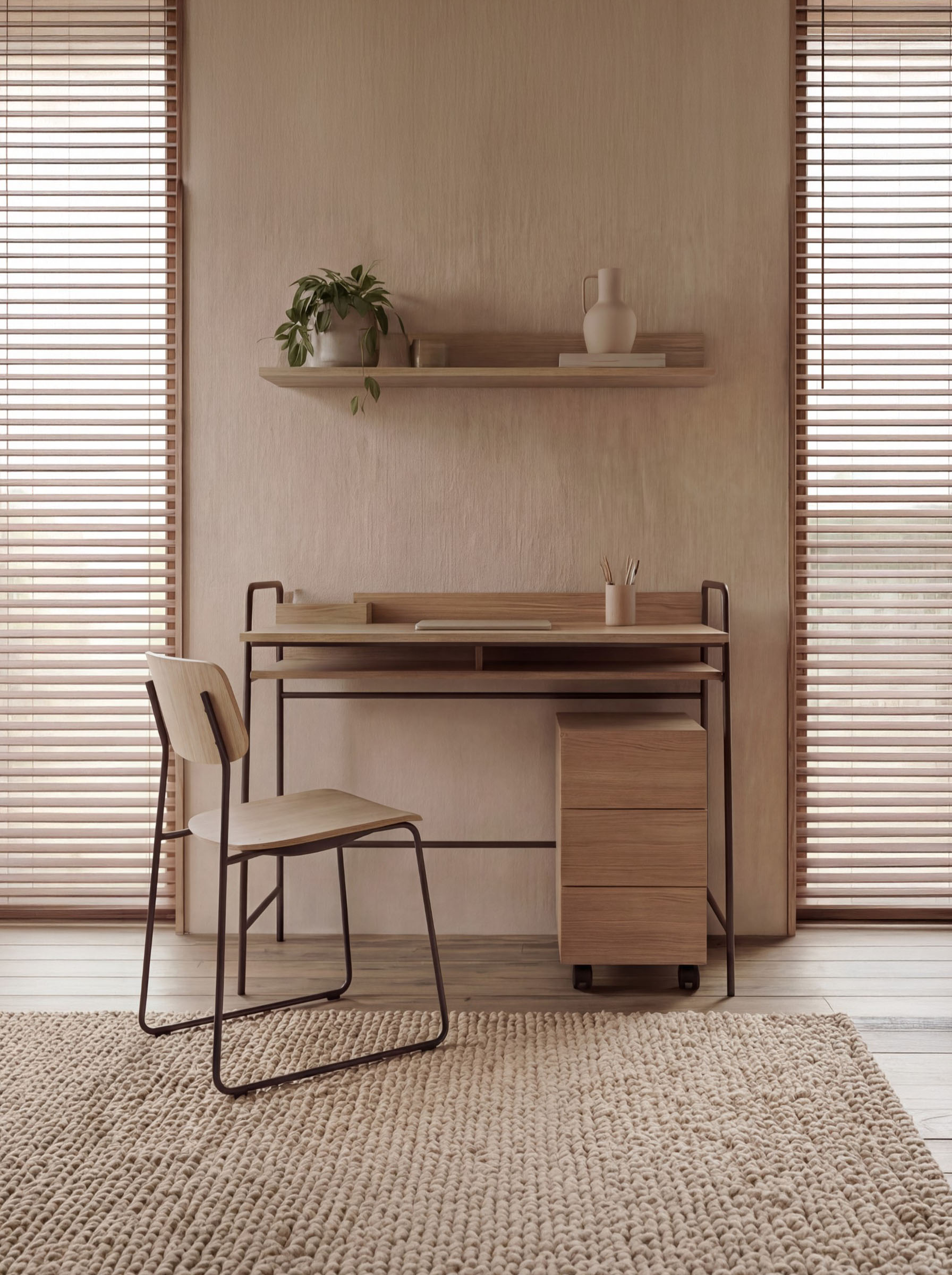 home office desk manufacturer - Stellar Furniture - AIREN ESC01