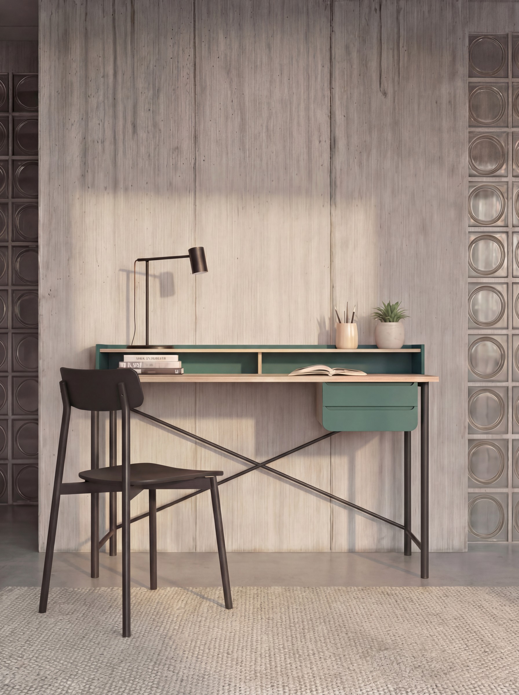 home office desk manufacturer - Stellar Furniture - DUNA ESC01