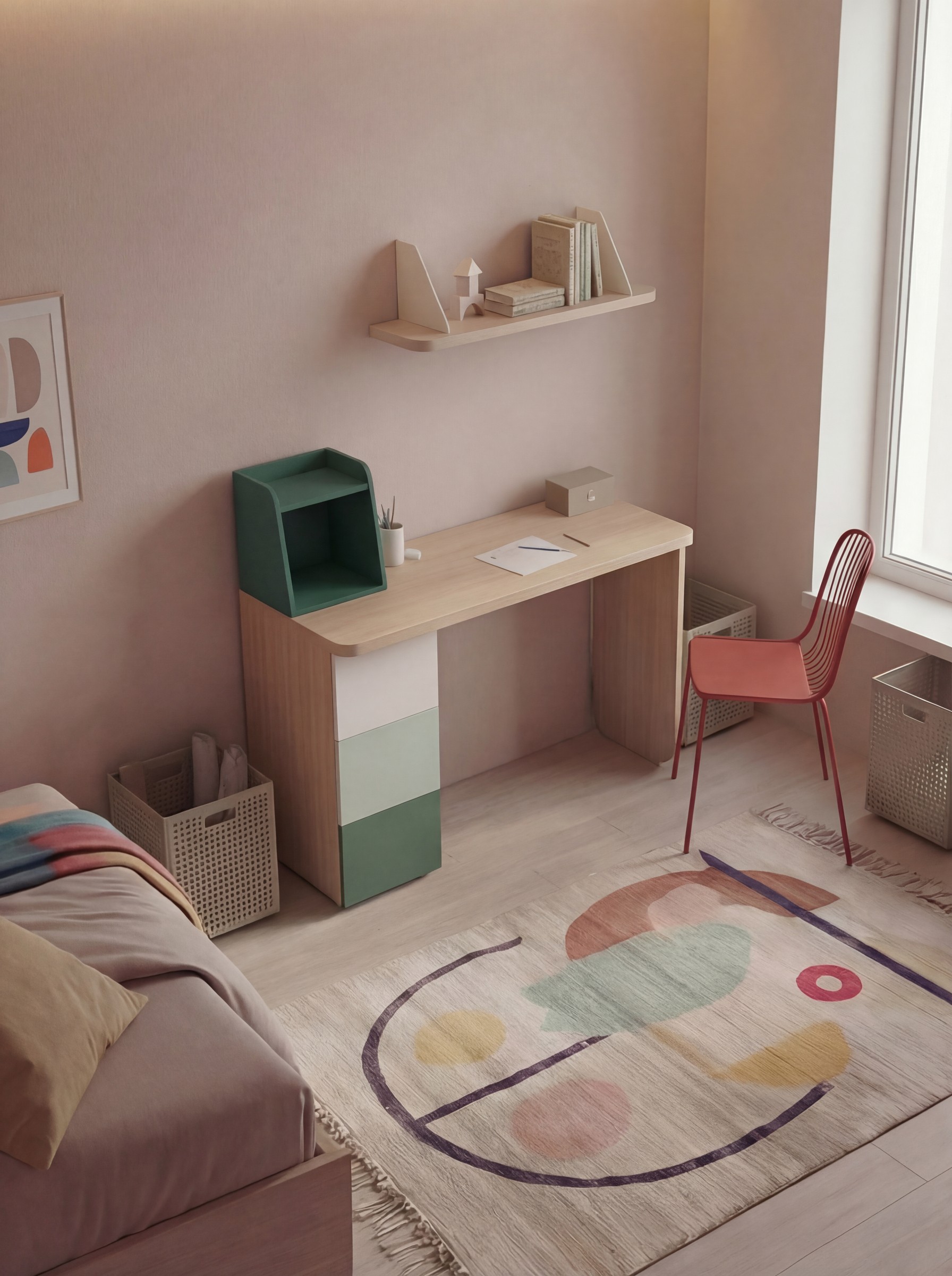 home office desk manufacturer - Stellar Furniture - JUNIOR ESC01
