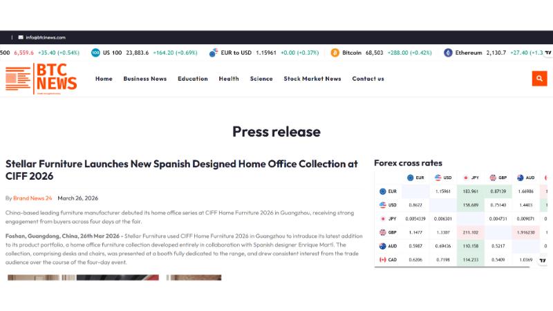 Media - Stellar Furniture - btcinews