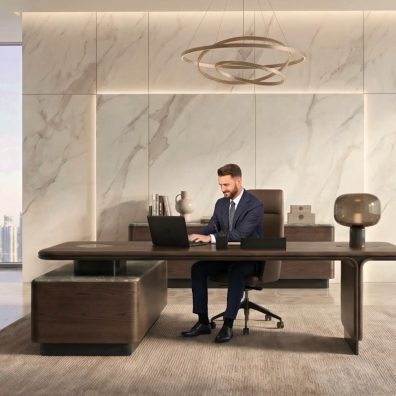 home office desk manufacturer - Stellar Furniture - insula 3