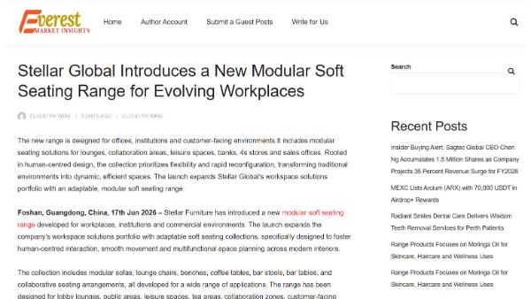 Media - Stellar Furniture - everest market