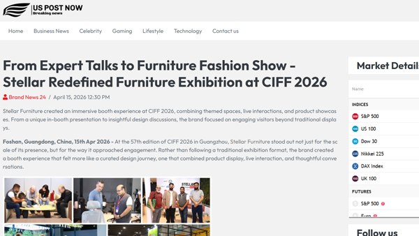 Media - Stellar Furniture - us post now april