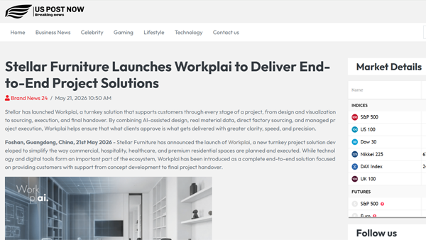 Media - Stellar Furniture - uspostnow may