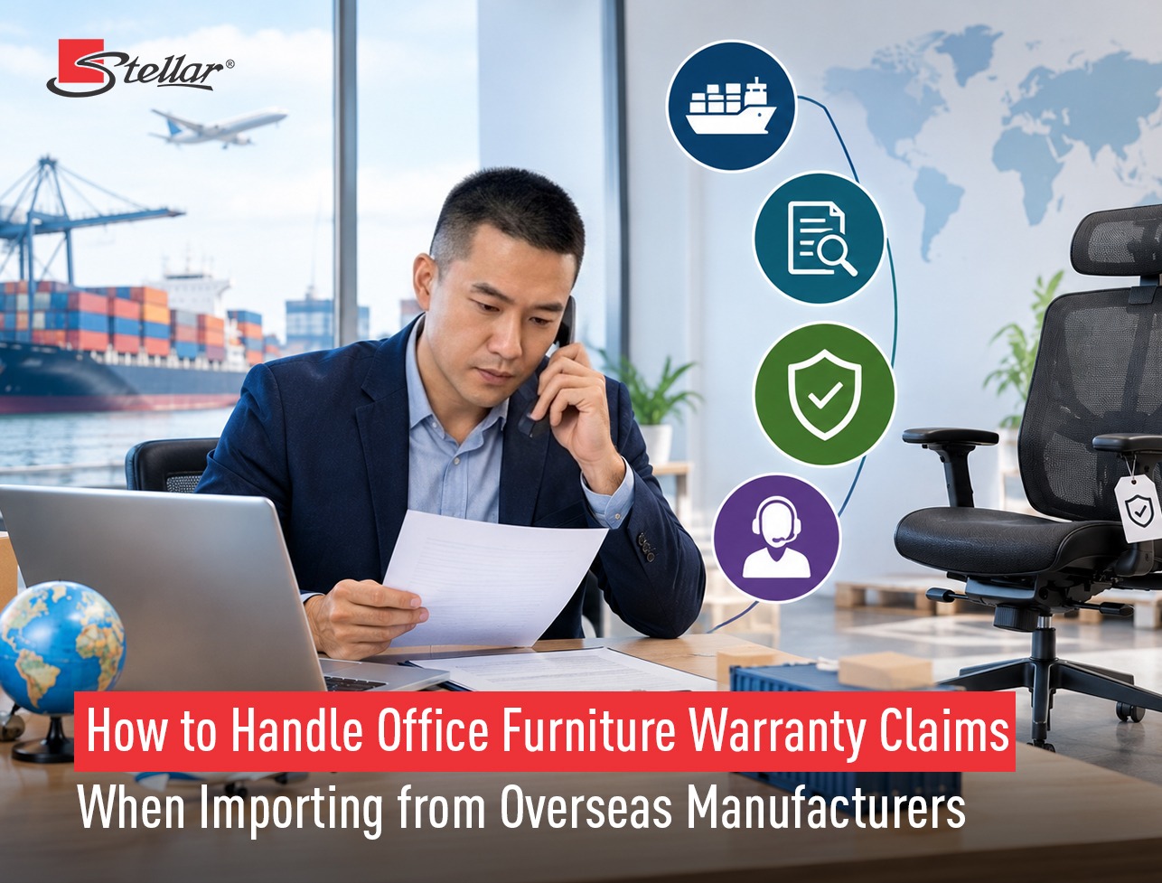 How to Handle Office Furniture Warranty Claims When Importing from Overseas Manufacturers