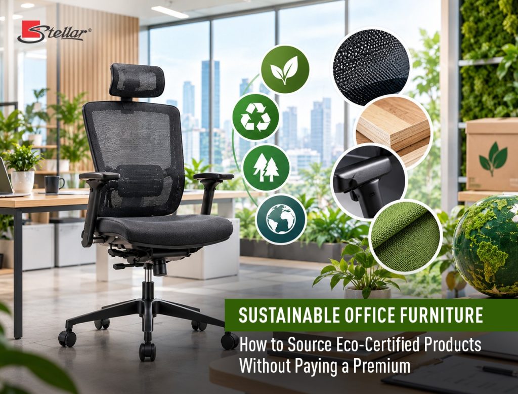 Sustainable Office Furniture: How to Source Eco-Certified Products Without Paying a Premium