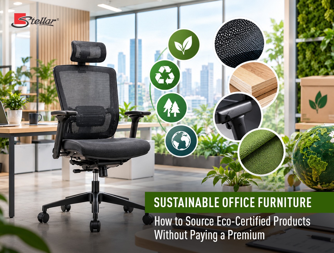 Sustainable Office Furniture: How to Source Eco-Certified Products Without Paying a Premium